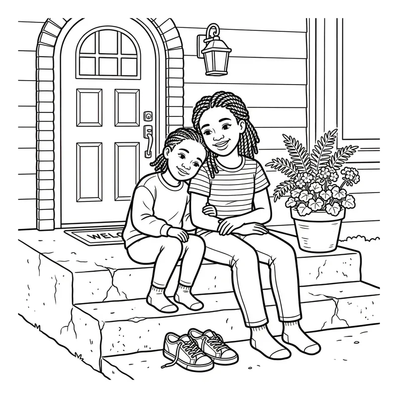 Sample page 2 from Brown Sugar & Kin