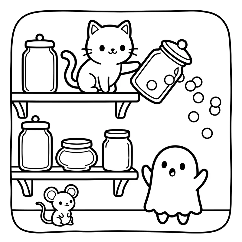 Sample page 2 from Ghosties & Goodies