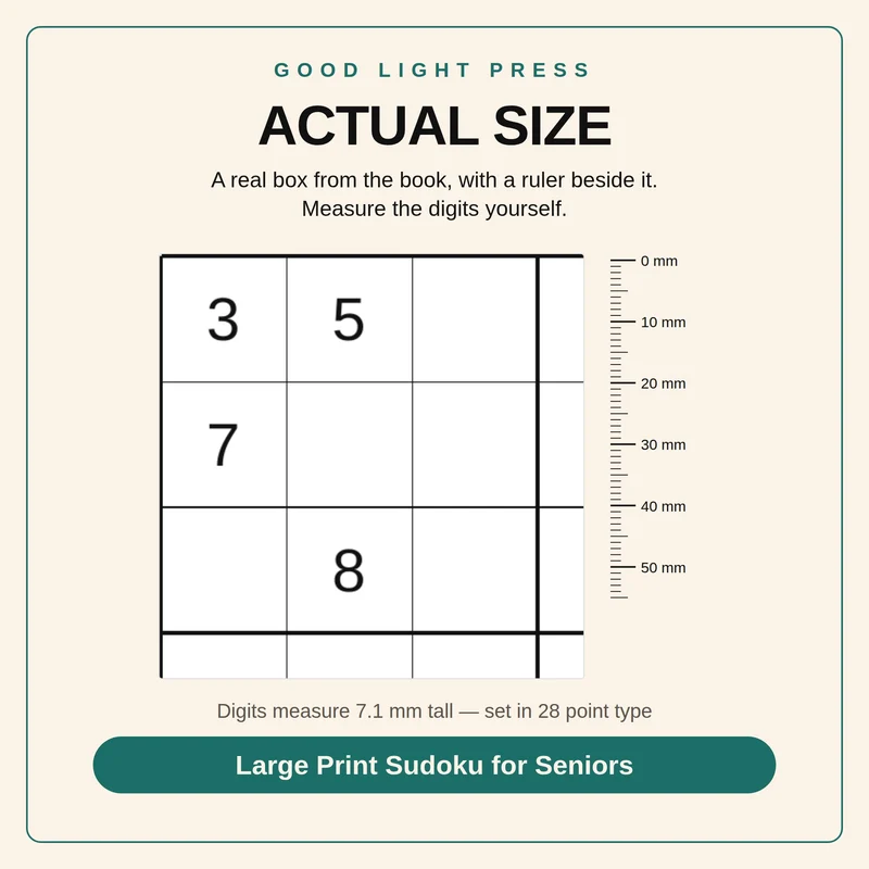 Sample page 2 from Large Print Sudoku for Seniors