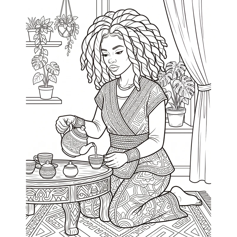 Sample page 2 from Mara at Home