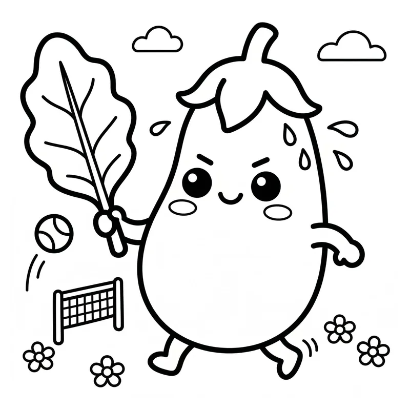 Sample page 2 from Veggies Gone Wild