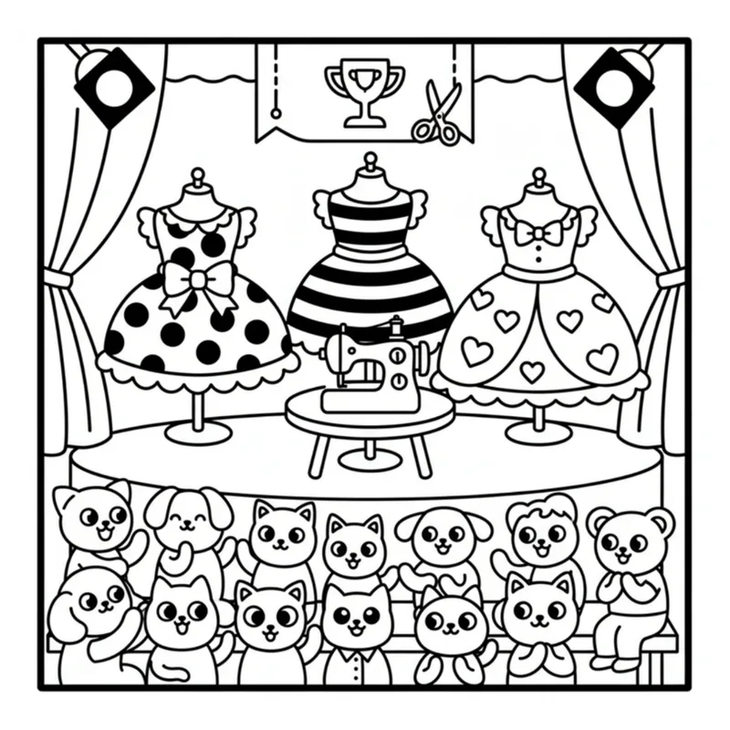 Sample page 3 from Vintage Sewing Studios